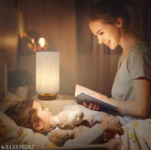 Wooden Table Lamp / Bedside & Study Lamp