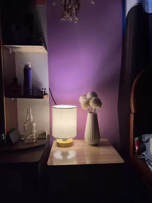 Wooden Table Lamp / Bedside & Study Lamp