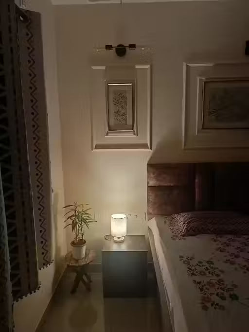 Wooden Table Lamp / Bedside & Study Lamp