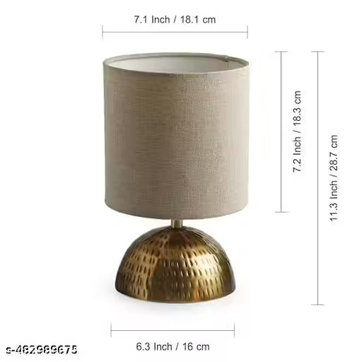 Golden Hammered’ Decorative Iron Table Lamp