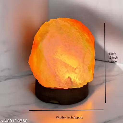 Global Aroma Himalayan Rock Salt Lamp – Positive Energy, Vastu & Feng Shui Night Lamp