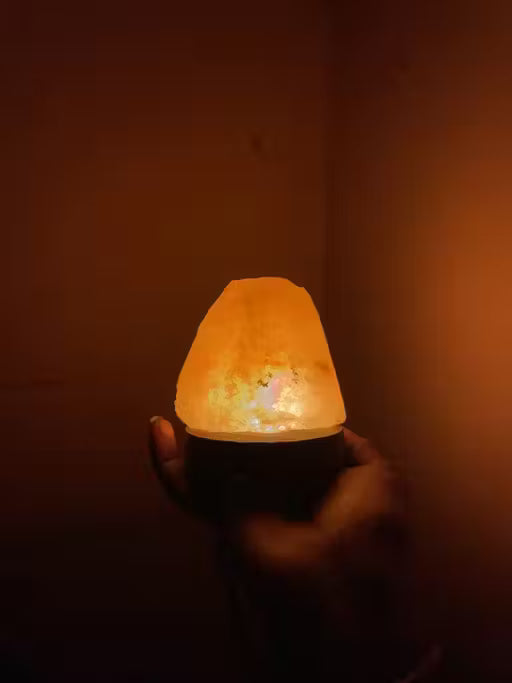 Global Aroma Himalayan Rock Salt Lamp – Positive Energy, Vastu & Feng Shui Night Lamp
