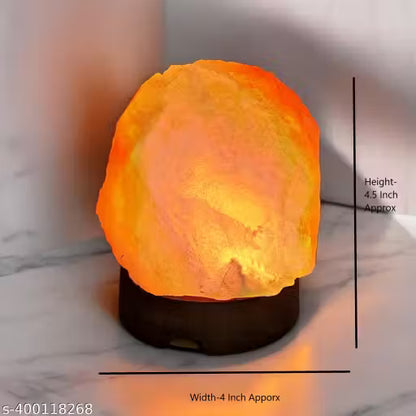 Global Aroma Himalayan Rock Salt Lamp – Positive Energy, Vastu & Feng Shui Night Lamp